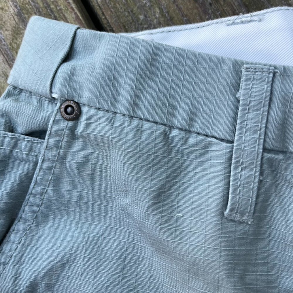 - NWT Walls workwear Green Cargo Shorts Mens Small - Picture 6 of 13